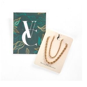 Vertical‎ Collective Vera Braided Necklace Set